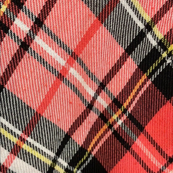 Junior’s Volcom Short Sleeve Plaid Snap Top Size M - Picture 10 of 10